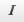 Italic