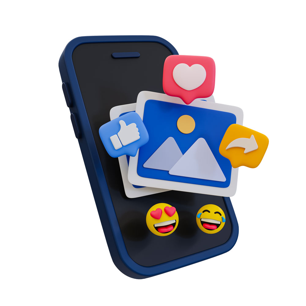 Social Media Smart Phone